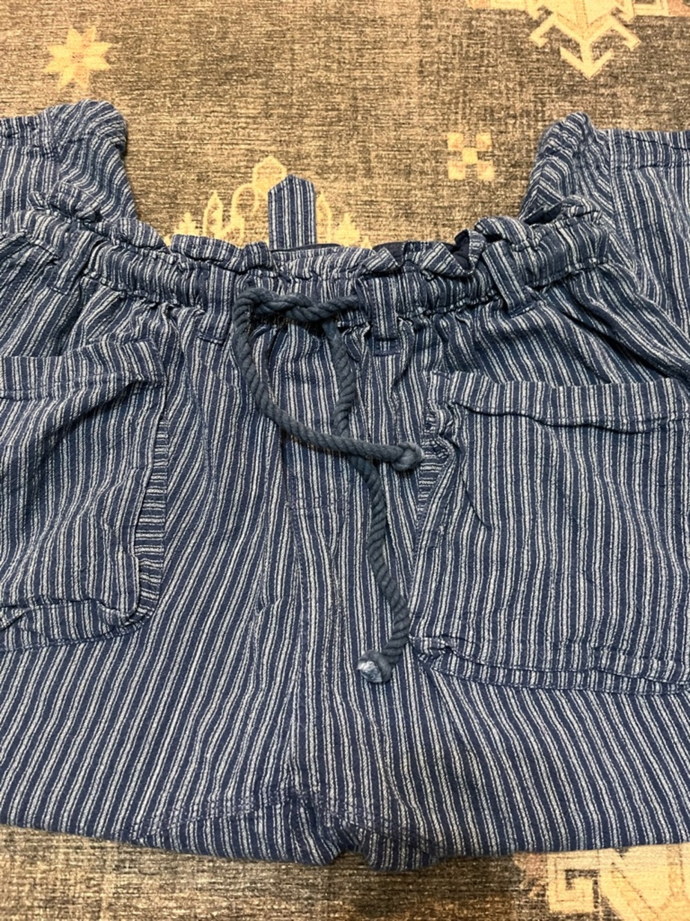 Free People Runyon Oversized Stripe Pants - Picture 5 of 8